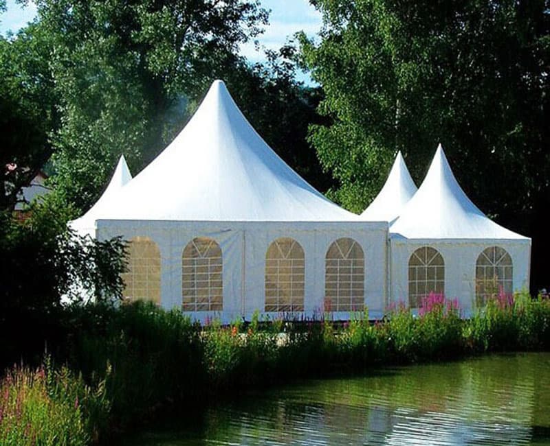 Aluminum Structure 5x5m Pagoda tent for Commercial events